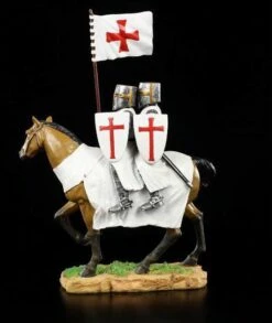 Tempelritter Figur - Zwei Templer Reitend -Figurenmodell Geschäft 4402 2 knight templar 2 1280x1280