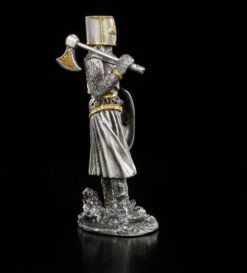 Zinn Ritter Figur Mit Axt Und Schild -Figurenmodell Geschäft 4670 3 pewter knight 3 1280x1280