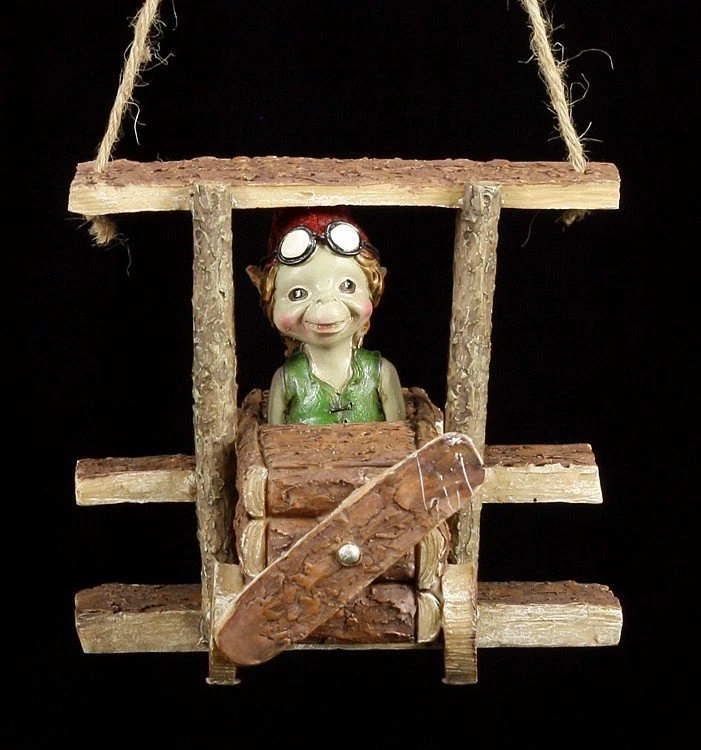 Pixie Figur Mit Flugzeug 4 Pixie Figur Mit Flugzeug – Bild 2