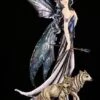 Große Elfen Figur Mit Wölfen - Mystique