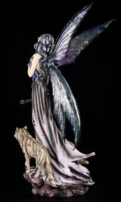 Große Elfen Figur Mit Wölfen - Mystique -Figurenmodell Geschäft 5190 2 fairy figure 2 1280x1280