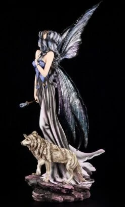 Große Elfen Figur Mit Wölfen - Mystique -Figurenmodell Geschäft 5190 3 fairy figure 3 1280x1280