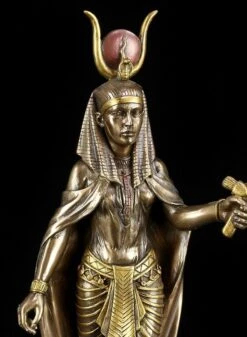 Hathor Figur - Ägyptische Göttin - Bronziert -Figurenmodell Geschäft 5745 9 figur hathor 9 1280x1280