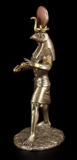 Ra Figur - Ägyptischer Sonnengott - Bronziert -Figurenmodell Geschäft 5749 3 ra figur 3 1280x1280
