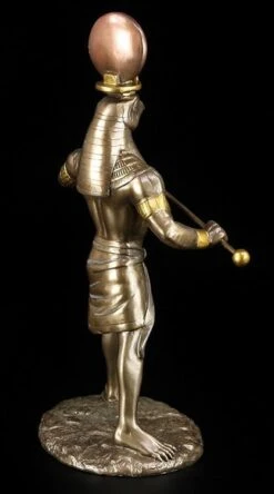 Ra Figur - Ägyptischer Sonnengott - Bronziert -Figurenmodell Geschäft 5749 7 ra figur 7 1280x1280