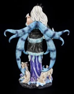 Elfen Figur Mit Zwei Füchsen 16 Elfen Figur Mit Zwei Füchsen -Figurenmodell Geschäft 5810 4 fairy figurine 4 1280x1280