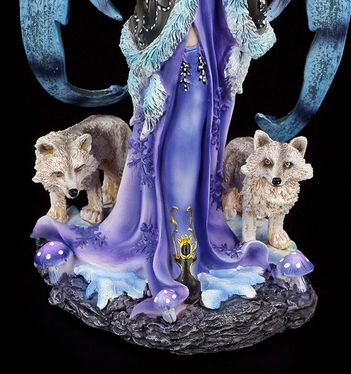 Elfen Figur Mit Zwei Füchsen 12 Elfen Figur Mit Zwei Füchsen – Bild 10