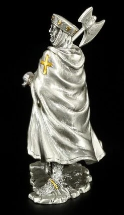 Zinn Ritter Figur Mit Umhang Und Axt -Figurenmodell Geschäft 5887 2 pewter knight 2 1280x1280