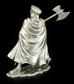 Zinn Ritter Figur Mit Umhang Und Axt -Figurenmodell Geschäft 5887 3 pewter knight 3 1280x1280
