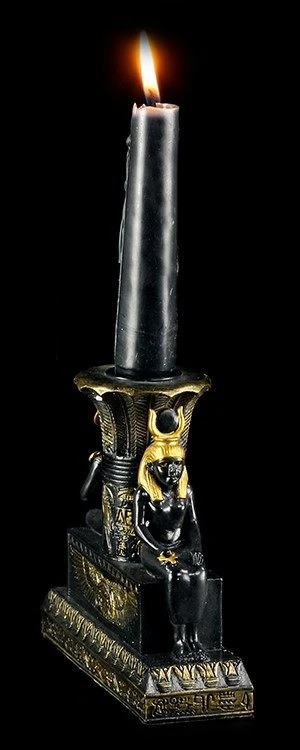 Kerzenhalter - Isis Und Osiris 5 Kerzenhalter - Isis Und Osiris – Bild 3