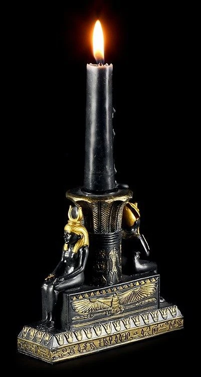 Kerzenhalter - Isis Und Osiris 6 Kerzenhalter - Isis Und Osiris – Bild 4