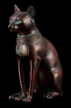 Bastet Figur Klein - Kupferoptik -Figurenmodell Geschäft 6068 2 figur bastet 2 1280x1280