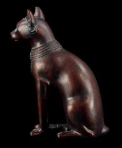 Bastet Figur Klein - Kupferoptik -Figurenmodell Geschäft 6068 3 figur bastet 3 1280x1280