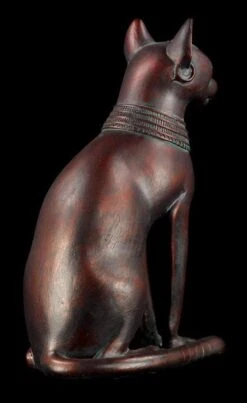Bastet Figur Klein - Kupferoptik -Figurenmodell Geschäft 6068 5 figur bastet 5 1280x1280