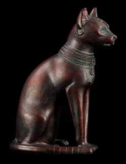 Bastet Figur Klein - Kupferoptik -Figurenmodell Geschäft 6068 6 figur bastet 6 1280x1280