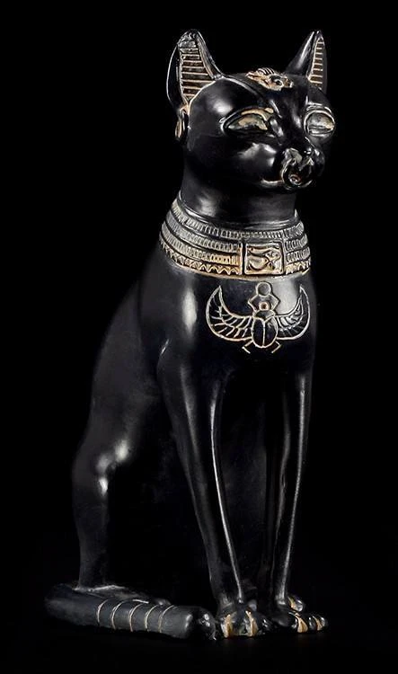 Bastet Figur Klein - Schwarz 3 Bastet Figur Klein - Schwarz