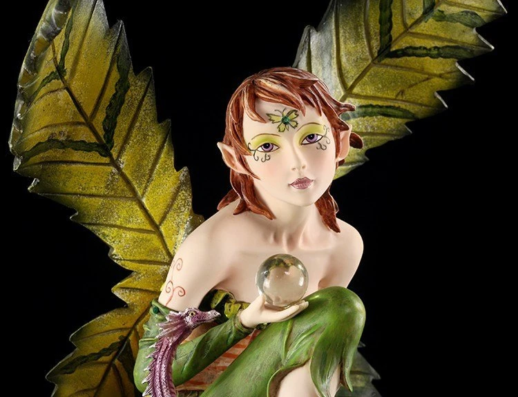 Große Elfen Figur - Dorna Mit Drache 8 Große Elfen Figur - Dorna Mit Drache – Bild 6