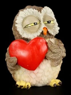 Verliebte Eule - Lustige Figur -Figurenmodell Geschäft 6281 4 verliebte eule 4 1280x1280