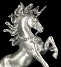 Einhorn Figur Aus Zinn Mit Schmucksteinen -Figurenmodell Geschäft 6376 7 einhorn figur zinn 7 1280x1280