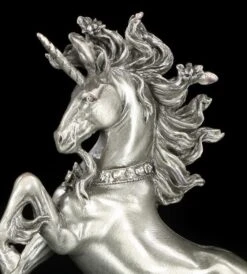 Einhorn Figur Aus Zinn Mit Schmucksteinen -Figurenmodell Geschäft 6376 8 einhorn figur zinn 8 1280x1280
