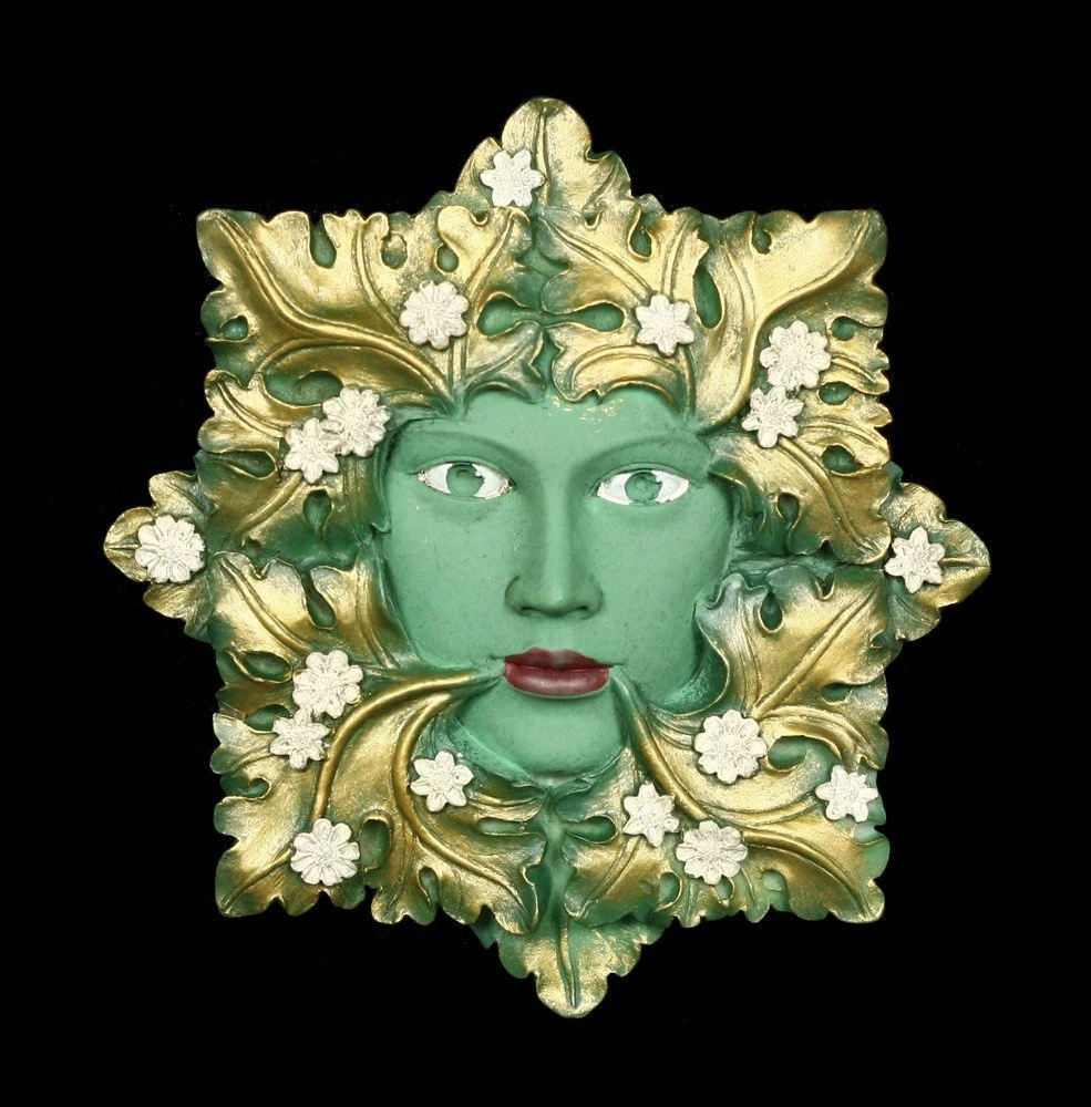 Garten Wandrelief - Grüne Flora 3 Garten Wandrelief - Grüne Flora