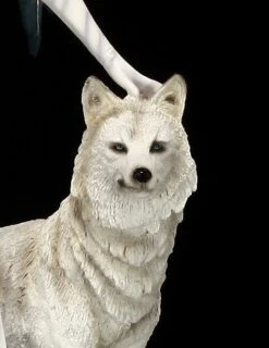 Große Elfen Figur - Maylea Mit Zwei Weißen Wölfen -Figurenmodell Geschäft 6610 9 elfe weisse woelfe 9 1280x1280