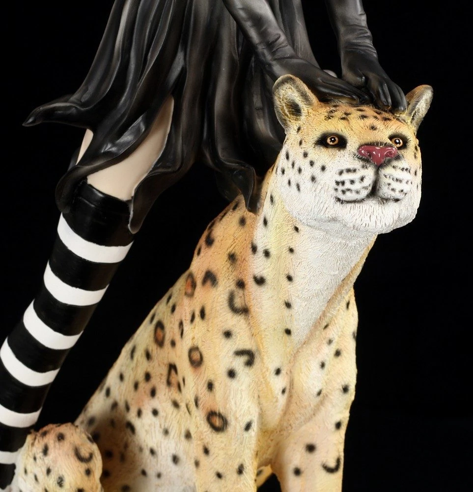 Große Elfen Figur - Leora Mit Leopard 11 Große Elfen Figur - Leora Mit Leopard – Bild 9
