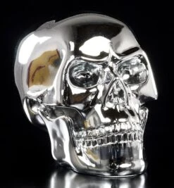 Wütender Totenkopf - Chrom