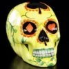 Mexikanischer Totenkopf - Keramik Gelb -Figurenmodell Geschäft 9602 0 day dead skull 1280x1280