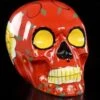 Mexikanischer Totenkopf - Keramik Rot -Figurenmodell Geschäft 9603 0 dead skull 1280x1280