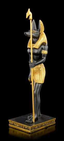 Ägyptische Figur - Anubis Mit Was-Zepter -Figurenmodell Geschäft Aegyptische Figur Anubis Mit Schlangen Zepter 2 1280x1280