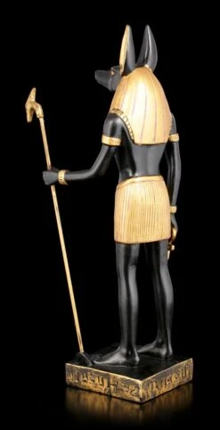 Anubis Figur Stehend Mit Stab -Figurenmodell Geschäft Aegyptische Figur Anubis Stehend Mit Stab 3 1280x1280