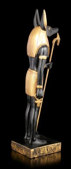 Anubis Figur Stehend Mit Stab -Figurenmodell Geschäft Aegyptische Figur Anubis Stehend Mit Stab 4 1280x1280