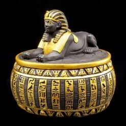 Ägyptisches Schmuckdöschen - Sphinx -Figurenmodell Geschäft Aegyptische Schmuckdose Sphinx 2 1280x1280