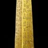 Ägyptischer Obelisk Mit Hieroglyphen - Goldfarben 1 Ägyptischer Obelisk Mit Hieroglyphen - Goldfarben -Figurenmodell Geschäft Aegyptischer Obelisk Mit Hieroglyphen Goldfarben 1280x1280