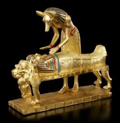 Anubis Figur Bei Mumifizierung - Goldfarben -Figurenmodell Geschäft Anubis Mumifizierung Goldfarben 2 1280x1280