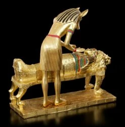 Anubis Figur Bei Mumifizierung - Goldfarben -Figurenmodell Geschäft Anubis Mumifizierung Goldfarben 4 1280x1280