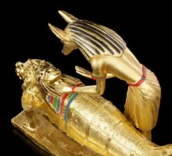 Anubis Figur Bei Mumifizierung - Goldfarben -Figurenmodell Geschäft Anubis Mumifizierung Goldfarben 5 1280x1280