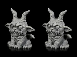 Gargoyle Figuren - Verrückter Dämon 2er Set 10 Gargoyle Figuren - Verrückter Dämon 2er Set -Figurenmodell Geschäft Baby Gargoyle Figuren Mit Halsband 2er Set 2 1280x1280