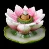 Backflow Räucherkegelhalter - Lotusblüte -Figurenmodell Geschäft Backflow Raeucherkegelhalter Lotusbluete 1280x1280