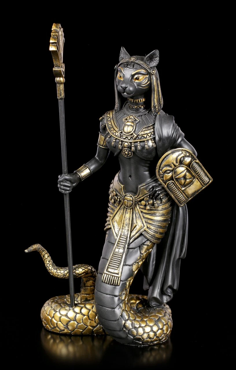 Bastet Figur Mit Schlangenkörper 3 Bastet Figur Mit Schlangenkörper