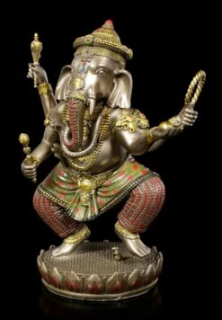 Buddha Figur - Ganesha Auf Lotus -Figurenmodell Geschäft Buddha Figur Ganesha Auf Lotus 2 1280x1280