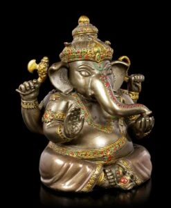 Buddha Figur - Ganesha - Bronziert -Figurenmodell Geschäft Buddha Figur Ganesha Bronziert 1280x1280