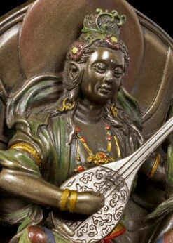 Buddha Figur - Sarasvati Mit Vina -Figurenmodell Geschäft Buddha Figur Sarasvati 5N8ZhbIrp3J2jI 1280x1280