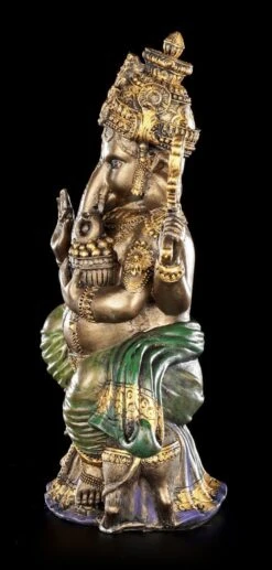 Buddha Figur Ganesha - Bronzefarben -Figurenmodell Geschäft Buddha Ganesha Bronziert 3 1280x1280
