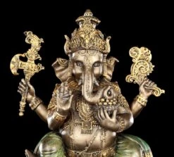 Buddha Figur Ganesha - Bronzefarben -Figurenmodell Geschäft Buddha Ganesha Bronziert 8 1280x1280