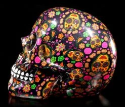 Bunter Day Of The Dead Totenkopf - VIVA! -Figurenmodell Geschäft Bunter Totenkopf Day Of The Dead VIVA 2 1280x1280