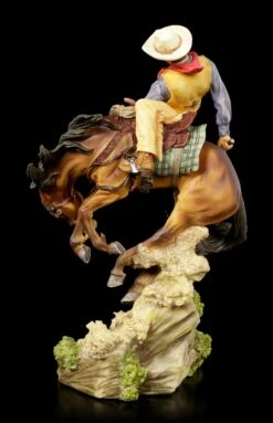 Cowboy Figur - Bronco Buster -Figurenmodell Geschäft Cowboy Figur Bronco Buster 2 1280x1280