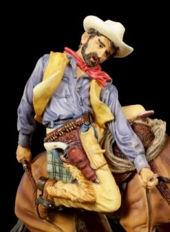 Cowboy Figur - Bronco Buster -Figurenmodell Geschäft Cowboy Figur Bronco Buster 3 1280x1280