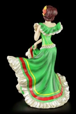 Flamenco Tänzerin - Day Of The Dead - Grün -Figurenmodell Geschäft Day Dead Flamenco Gruen 4 1280x1280